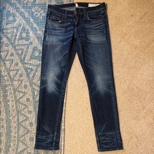Rag & Bone 25 Women's Blue Jeans